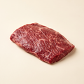 Raw bavette flank steak — Alberta grass-fed beef
