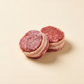 Bacon-wrapped filet mignon medallions