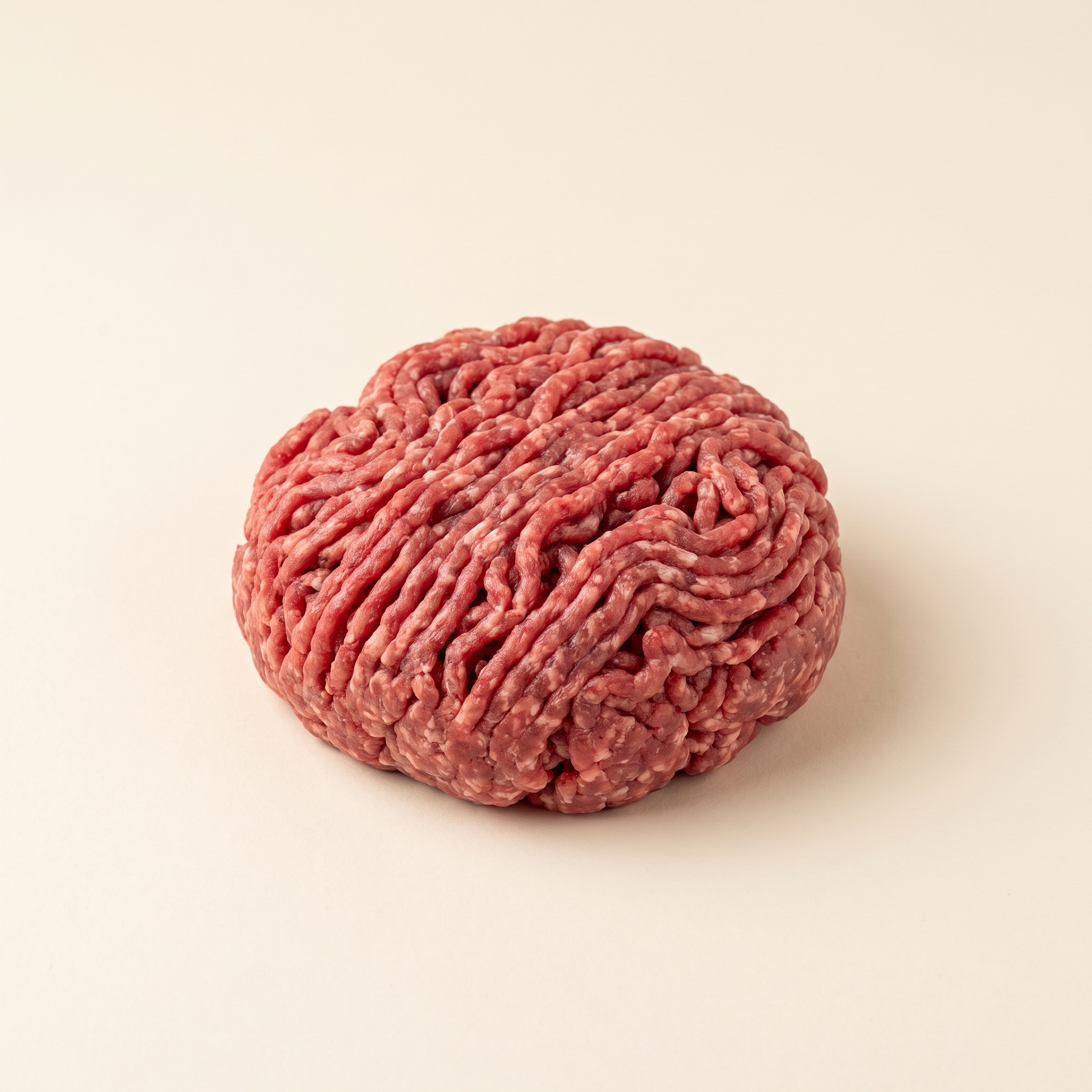 Fresh raw ground beef