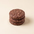 Raw game burger patties