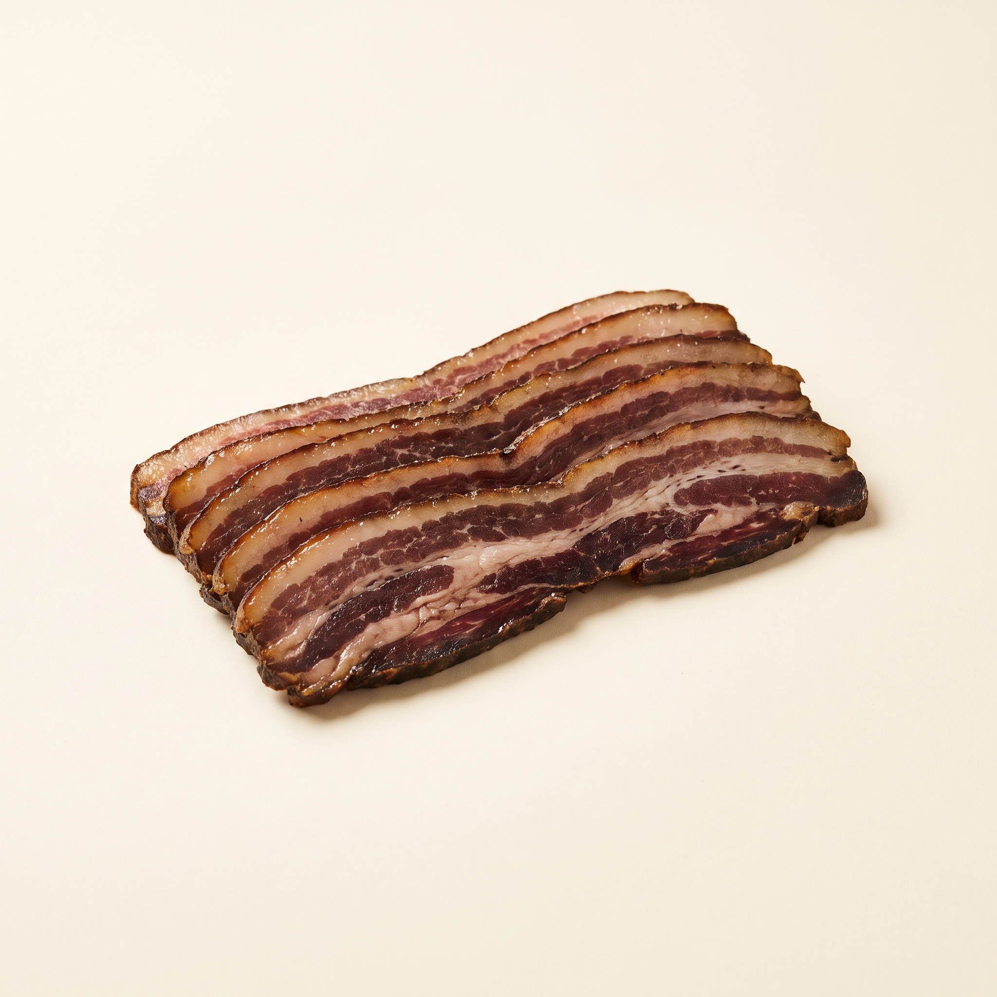 Thick-cut wild boar bacon