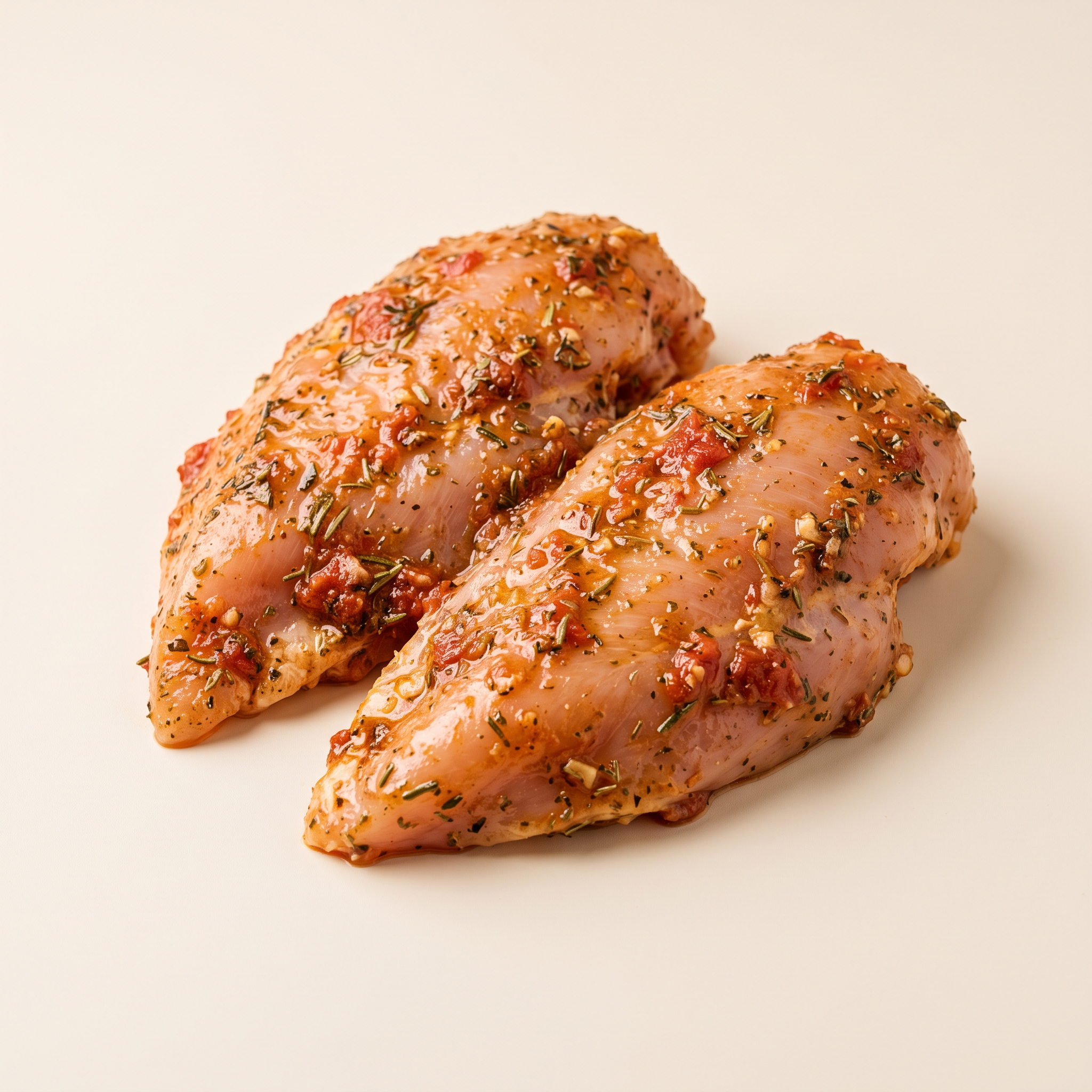 Chicken breasts in Provencal marinade