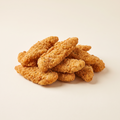 Golden breaded chicken fingers