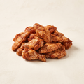 BBQ-seasoned chicken wings