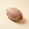Raw netted turkey roast