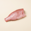 Raw red snapper fillet