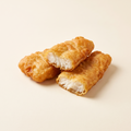 Golden beer-battered cod