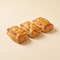 Golden seafood puff pastries