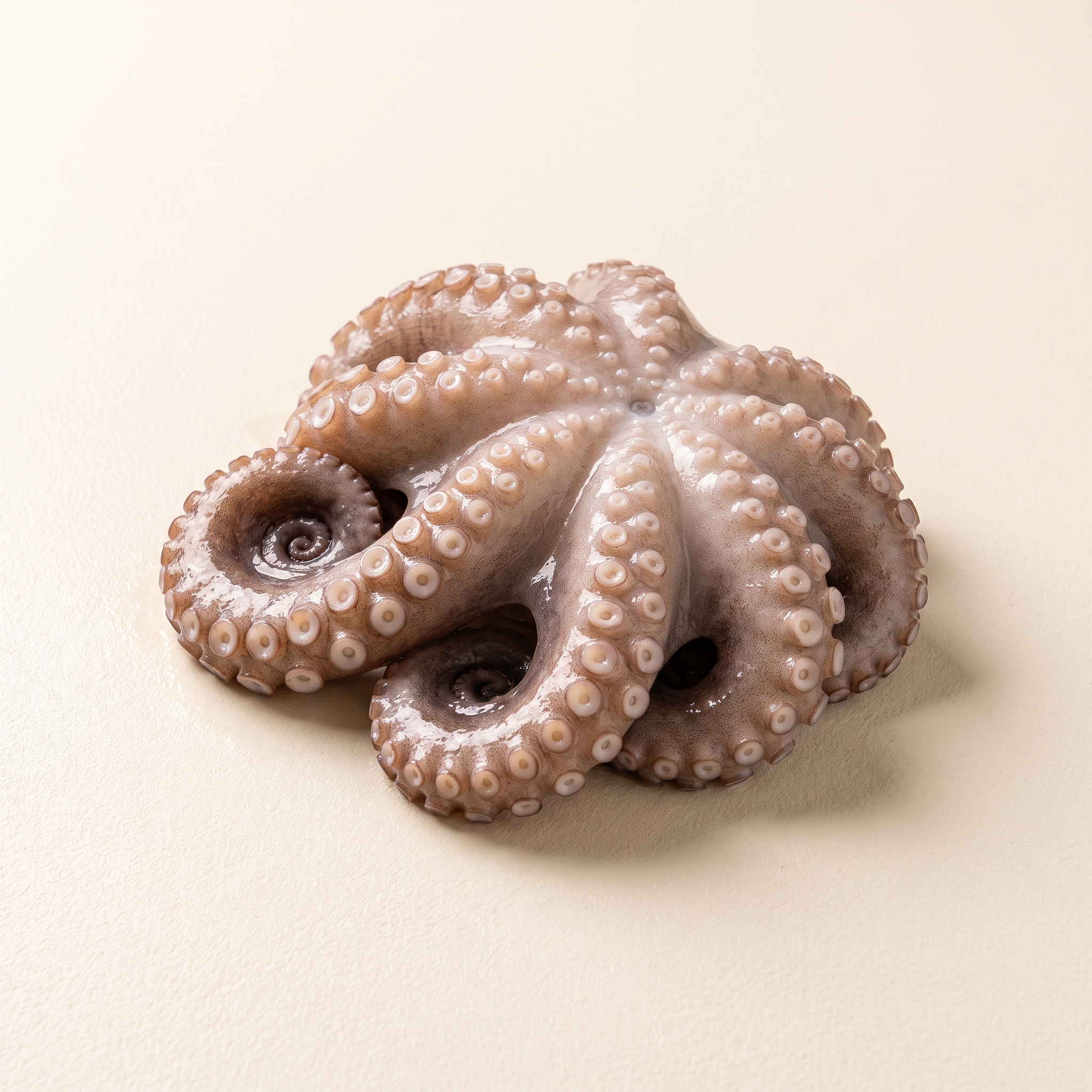 Whole raw octopus