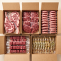 MTL Meats the grill master bundle — full delivery boxes packed with vacuum-sealed portions